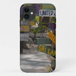 Capa Para iPhone 11 Sinal Poste Rum Point Grand Cayman