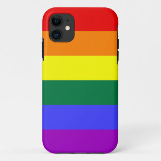 Capa Para iPhone 11 Sinalizador do Orgulho Arco-Íris