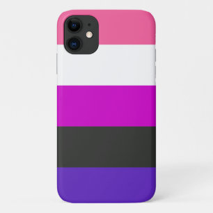 Capa Para iPhone 11 Sinalizador do Orgulho Genderfluido