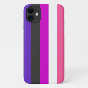 Capa Para iPhone 11 Sinalizador do Orgulho Genderfluido