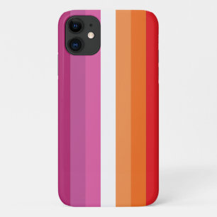 Capa Para iPhone 11 Sinalizador do Orgulho Lésbico