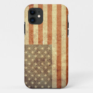 Capa Para iPhone 11 Sinalizador EUA - Grunge