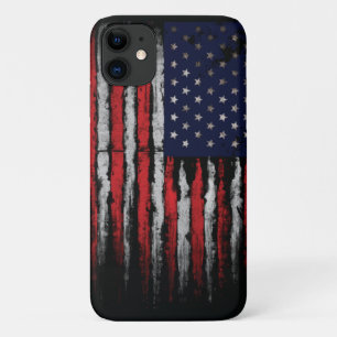 Capa Para iPhone 11 Sinalizador Grunge U.S.A