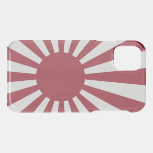 Capa Para iPhone 11 Sinalizador Sun Imperial de Ascensão do Japão, Edo