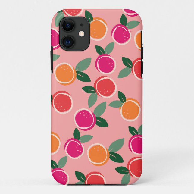 Capa Para iPhone 11 Sinfonia de Citrus Sunset (Verso)