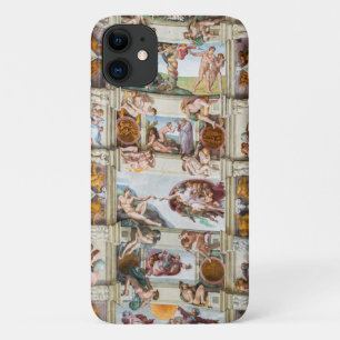 Capa Para iPhone 11 Sistine Chapel Michelangelo - Vaticano, Roma, Itál