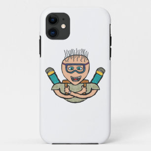 Capa Para iPhone 11 Skydiving Engraçado