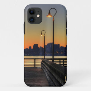 Capa Para iPhone 11 Skyline do centro de Seattle Washington
