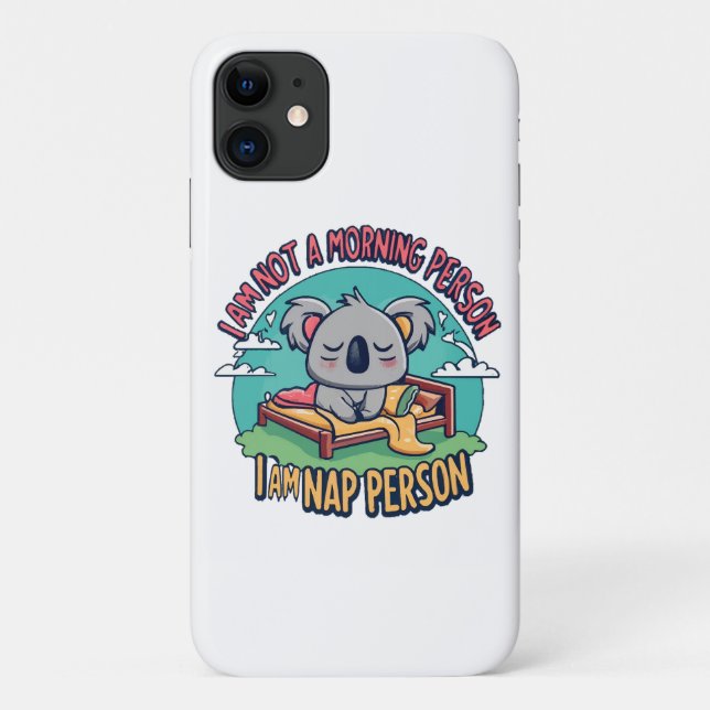 Capa Para iPhone 11 slogan engraçado (Verso)
