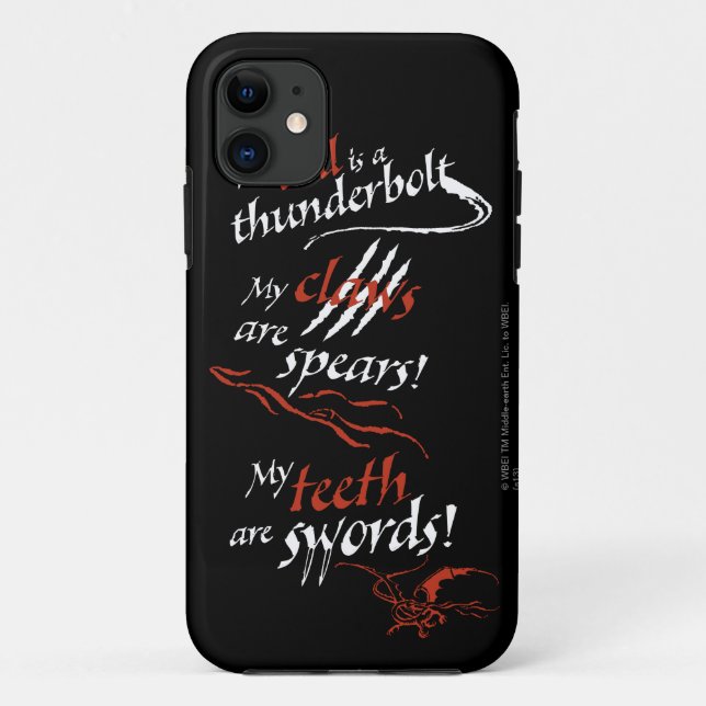 Capa Para iPhone 11 SMAUG™ Intro (Verso)