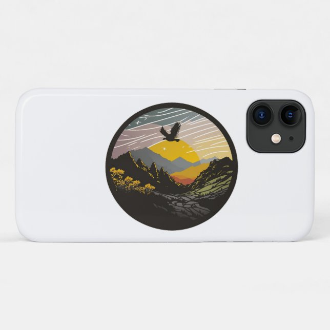 Capa Para iPhone 11 Snowdonia (Verso (horizontal))