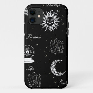 Capa Para iPhone 11 Sob a Capa de telefone do iPhone Celestial 11