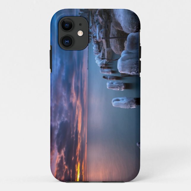 Capa Para iPhone 11 Sobre o fim de semana eu decidi sair da cama (Verso)
