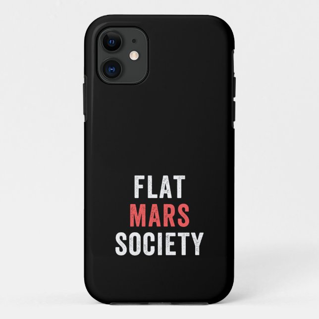 Capa Para iPhone 11 sociedade marisca plana (Verso)