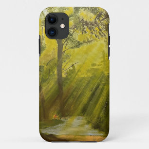 Capa Para iPhone 11 Sol na floresta, por Gary Poling
