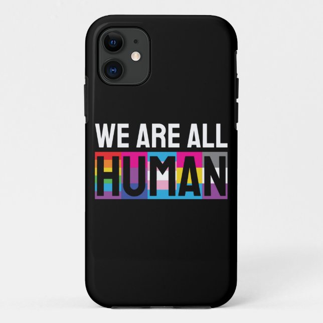 Capa Para iPhone 11 Somos todos LGBTQIA+ (Verso)