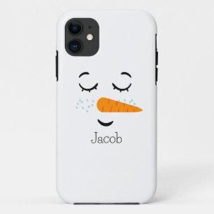 Capa Para iPhone 11 Sonhando Frosty, o boneco de neve