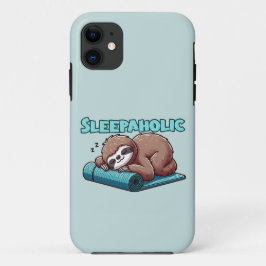 Capa Para iPhone 11 Sonolência - Dormir Em Ioga