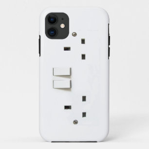 Capa Para iPhone 11 Soquete elétrico do Reino Unido