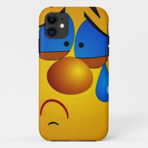 Capa Para iPhone 11 Sorria - Estou chorando -