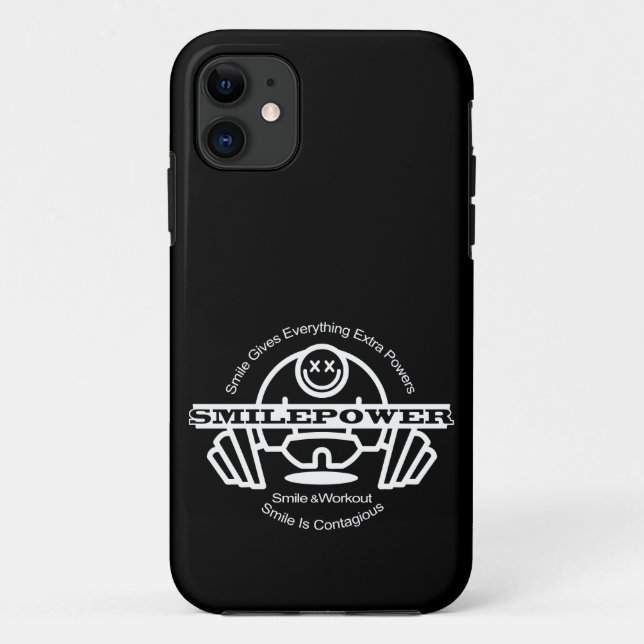 Capa Para iPhone 11 sorriso (Verso)