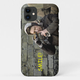 Capa Para iPhone 11 Sorriso da câmera do HM rainha Elizabeth!