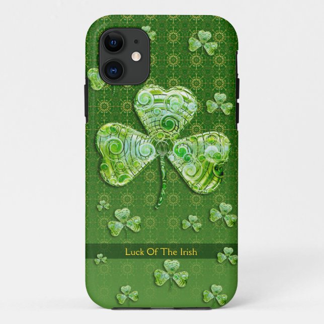 Capa Para iPhone 11 Sorte do exemplo irlandês do iPhone 5 (Verso)