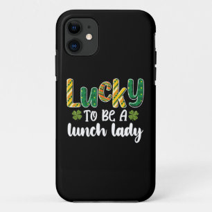Capa Para iPhone 11 Sortuda Por Ser Uma Dama Do Almoço Escolar Dia De