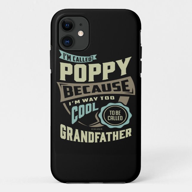 Capa Para iPhone 11 Sou chamada Poppy (Verso)