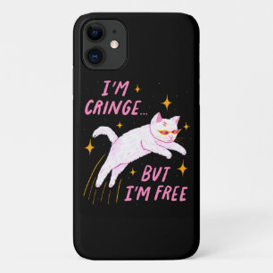 Capa Para iPhone 11 Sou Cringe, Mas Sou Livre