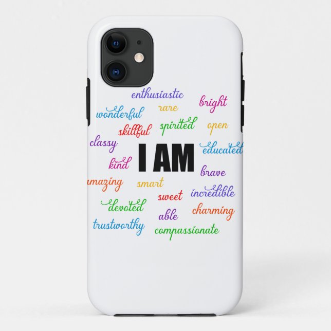 Capa Para iPhone 11 Sou Inspirador, Positivo, Religioso, Cristão (Verso)