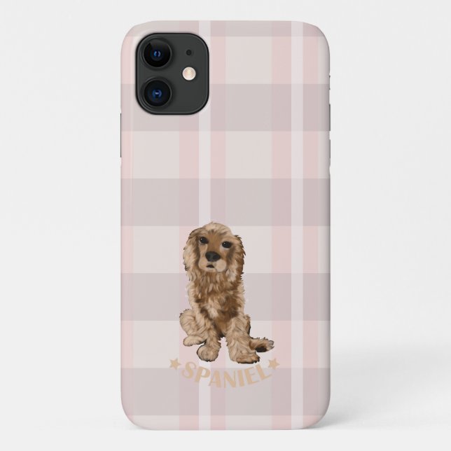 Capa Para iPhone 11 Spaniel (Verso)