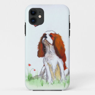 Capa Para iPhone 11 Spaniel de rei Charles descuidado CKC