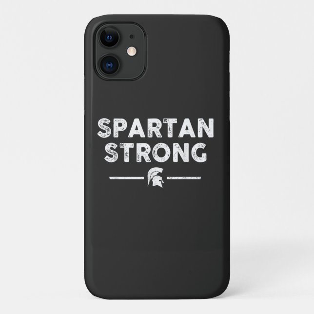 Capa Para iPhone 11 Spartan Strong, Comunidade Espartana homenageia ví (Verso)