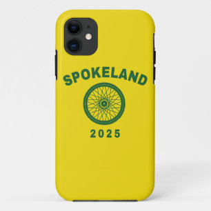 Capa Para iPhone 11 Spokeland Oakland ciclando o ciclista californiano