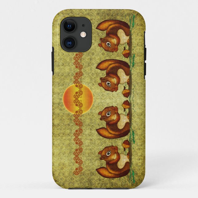 Capa Para iPhone 11 Squirrel (Verso)