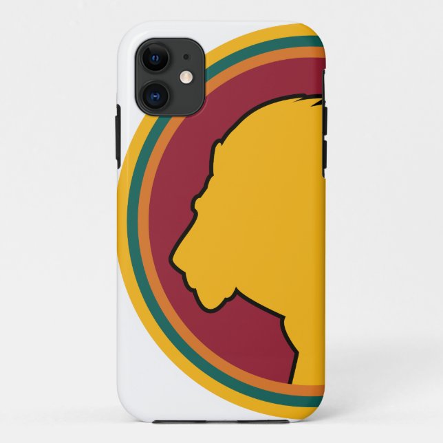 Capa Para iPhone 11 Sri Lanka Leão Sri Lanka Bandeira Nacional de Anim (Verso)