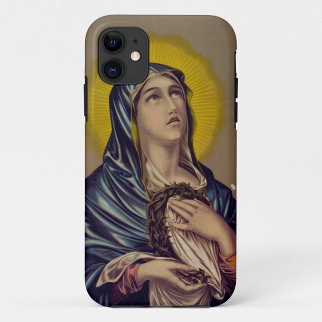 Capa Para iPhone 11 Stabat Mater Nossa Senhora das Dores (Verso)