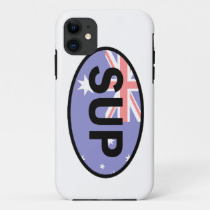 Capa Para iPhone 11 Standup Paddleboard Austrália Sinalizador
