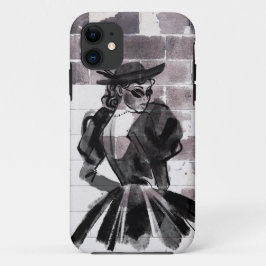 Capa Para iPhone 11 "Street Muse - Moda na Parede"