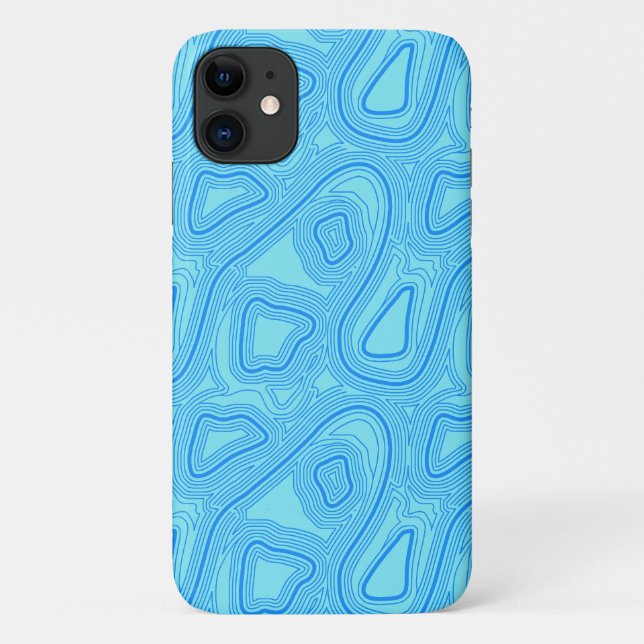 Capa Para iPhone 11 stripes pattern (Verso)