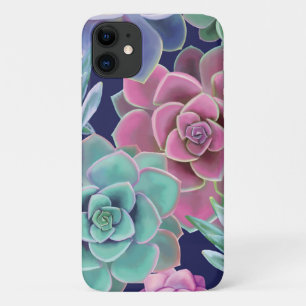 Capa Para iPhone 11 Succulent Cactus