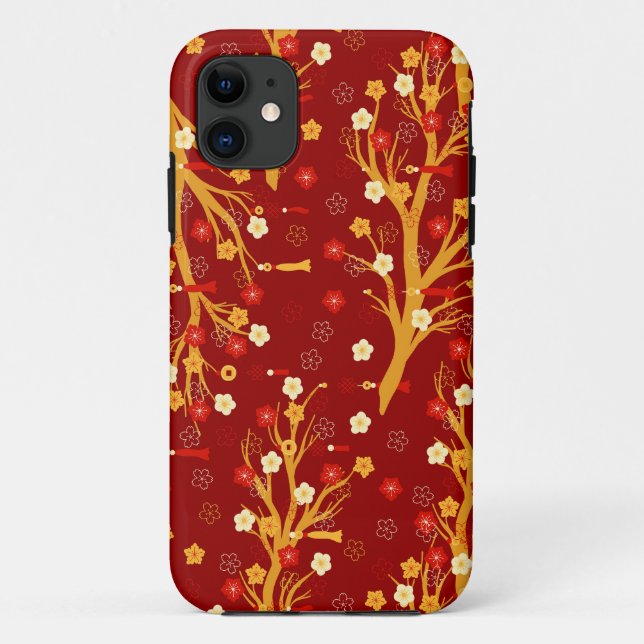 Capa Para iPhone 11 Sucursais de Ano Novo Chinês e Bruxelas (Verso)