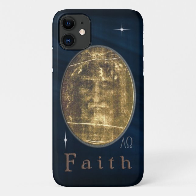 Capa Para iPhone 11 Sudário de Turim (Verso)