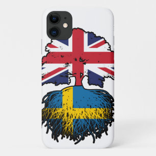 Capa Para iPhone 11 Suecia sueca Reino Unido Reino Unido