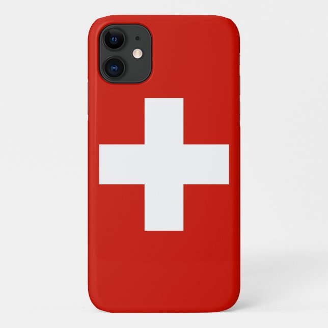 Capa Para iPhone 11 Suiça (Verso)