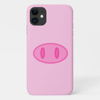 Capa Para iPhone 11 Suíno Rosa