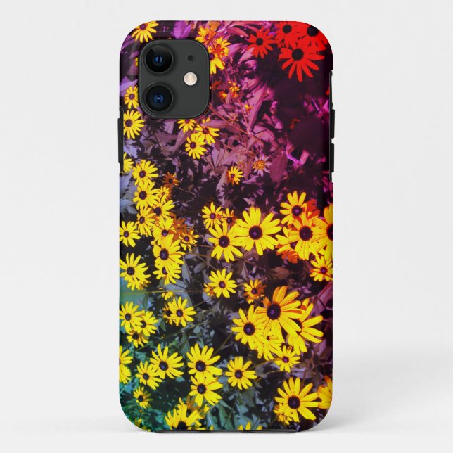 Capa Para iPhone 11 Sunlit Meadow Poster (Verso)