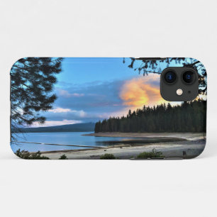 Capa Para iPhone 11 Sunset no Lago Crescent, Oregon
