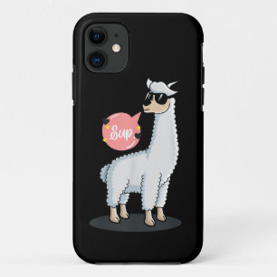 Capa Para iPhone 11 Sup No Drama Llama Amante de os animais Incrivelme